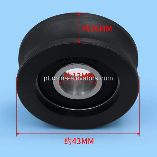 3201.05.0026 Rolo de cabide de 43 mm 43*16*6201 de Wittur Selcom